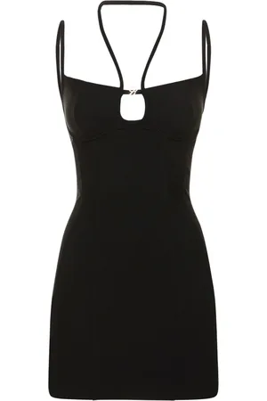 BLUMARINE Vestido Corto De Jersey Viscosa Sin Mangas