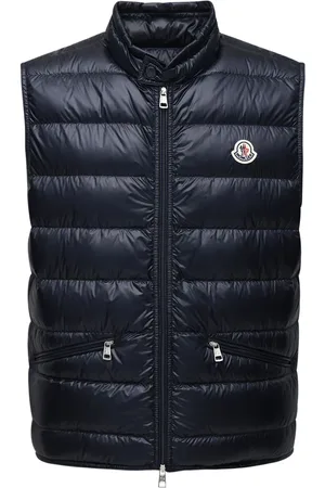 Moncler Chaleco De Plumas De Nylon Acolchado