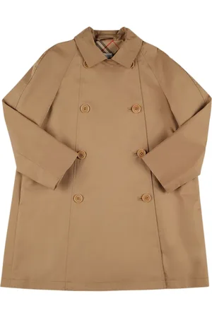 Burberry Trench De Gabardina De Algodón