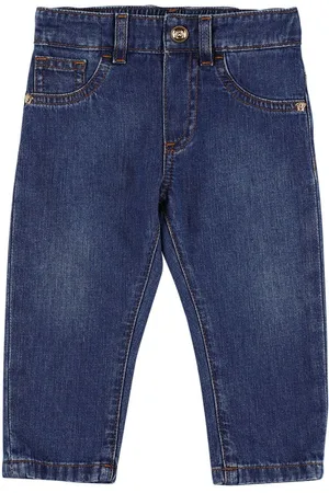 VERSACE Jeans De Denim De Algodón