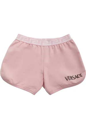 VERSACE Shorts De Algodón Jersey