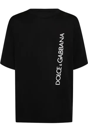 Dolce & Gabbana Camiseta De Jersey De Algodón Con Logo