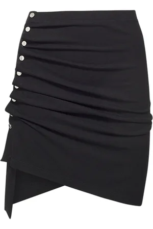 Paco rabanne Minifalda De Jersey Ligero Drapeada