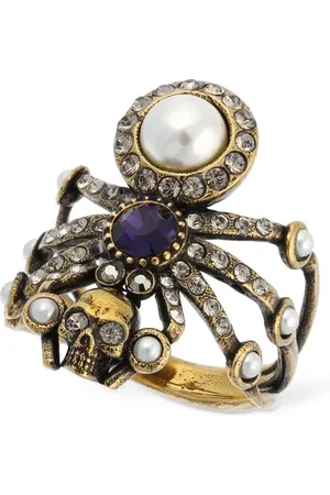 Alexander McQueen Anillo De Latón