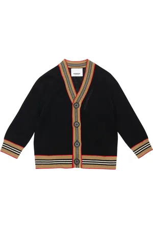 Burberry Cárdigan De Punto De Lana