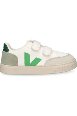 Veja Sneakers V-12 De Piel Sin Cromo Con Correas