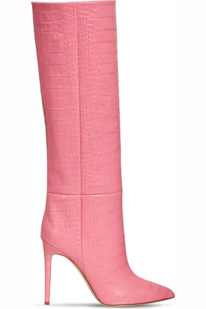 PARIS TEXAS Botas Altas De Piel Efecto Cocodrilo 105mm