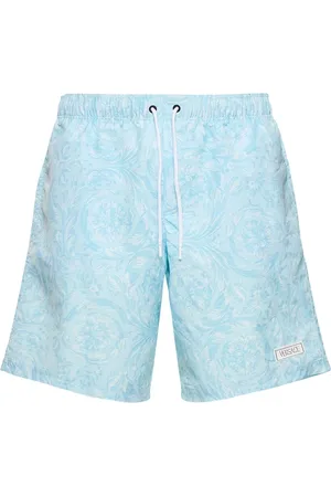 VERSACE Bañador Shorts De Nylon Estampado