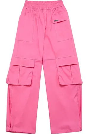 MONNALISA Pantalones Cargo De Algodón