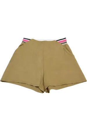 Karl Lagerfeld Bermudas De Gabardina De Algodón