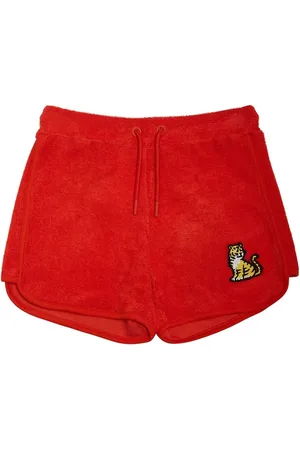 Kenzo Shorts De Algodón Rizo