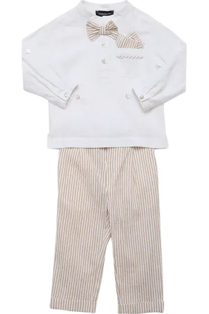 MONNALISA Camisa Y Pantalones De Algodón