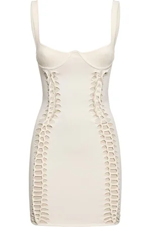 DION LEE Vestido Corto De Punto