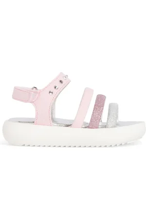 MONNALISA Sandalias De Denim Glitter