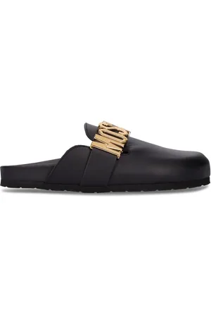 Moschino Zapatos Mules De Piel 30mm