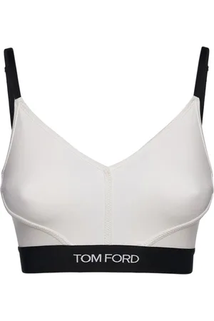 Tom Ford Top Cropped De Jersey Técnico