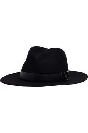 VALENTINO GARAVANI Sombrero Fedora Con Logo V