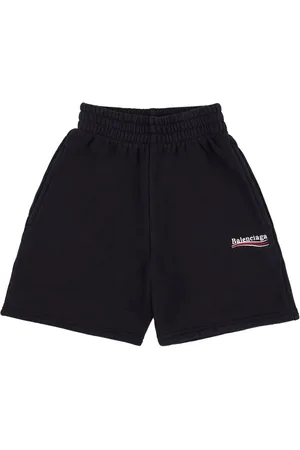 Balenciaga Shorts Deportivos De Algodón