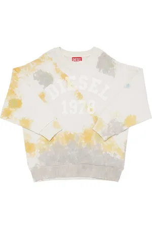 Diesel Sudadera De Algodón Tie Dye