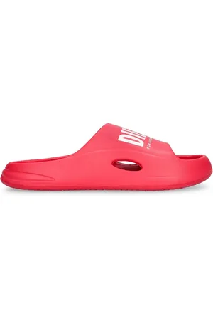 Diesel Sandalias Planas Con Logo Estampado
