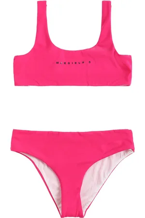 Maison Margiela Bikini De Lycra Con Logo