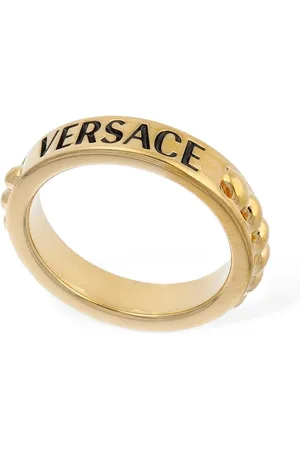 VERSACE Detalle De Anilla Con Logo