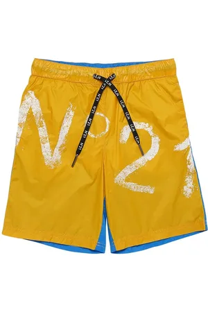 Nº21 Shorts De Algodón Con Logo