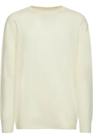 Jil Sander Suéter De Lana Con Cuello Redondo