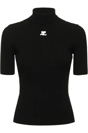 Courrèges Top De Punto De Viscosa