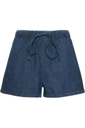 VALENTINO Shorts Cortos De Cambray De Denim