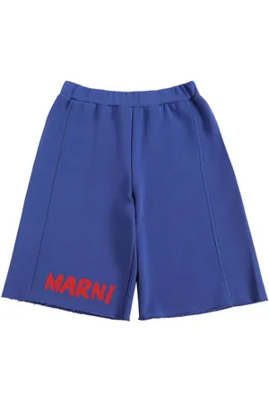 Marni Shorts De Algodón Estampado