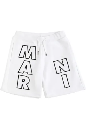 Marni Shorts De Algodón Estampado