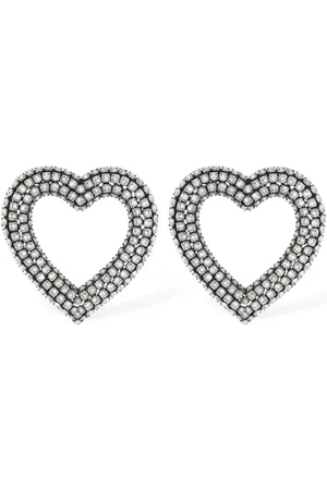 Balenciaga Pendientes Corazón De Latón 2.0