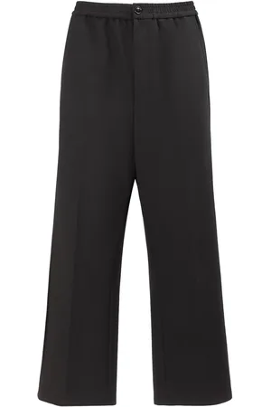 Ami Pantalones Rectos De Lana