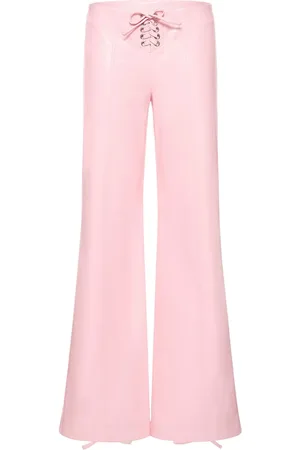 ROTATE Pantalones Acampanados Con Cordones