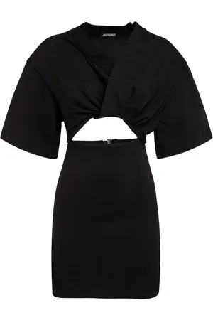 Jacquemus Vestido Corto De Algodón