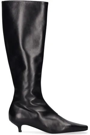 Totême Botas Altas De Piel 35mm