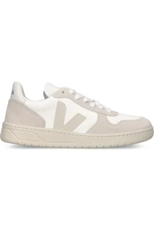 Veja Sneakers V-10 De Piel Y Malla
