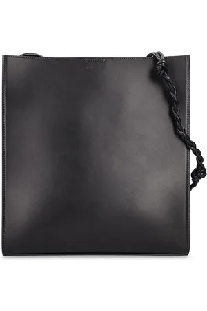 Jil Sander Bandolera Mediana Tangle De Piel
