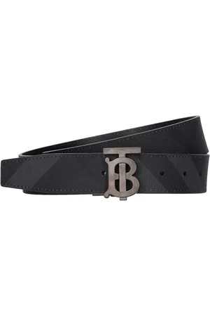Burberry Cinturón Con Logo Tb 35mm