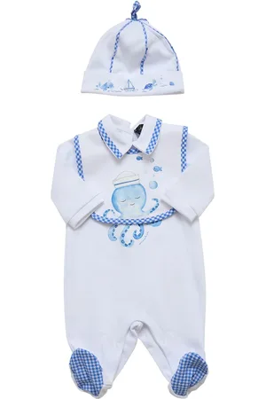 MONNALISA Pelele, Gorro Y Babero De Algodón Interlock