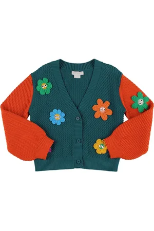 Stella McCartney Cárdigan De Punto De Algodón Orgánico