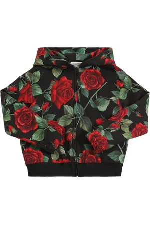 Dolce & Gabbana Sudadera De Algodón Estampado Con Capucha