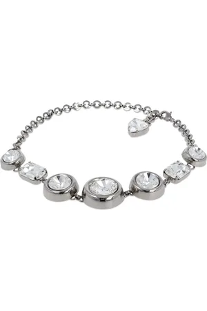 Alessandra Rich Collar Choker Con Cristales