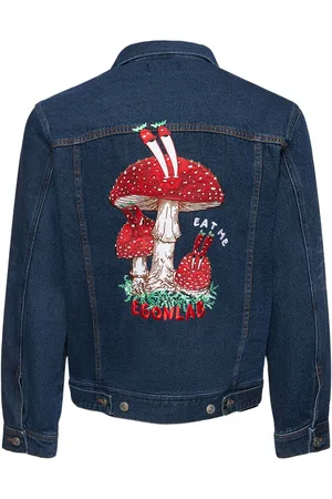 EgonLab Chaqueta De Denim De Algodón