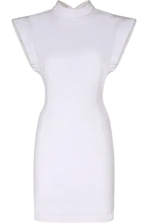 Isabel Marant Vestido Corto De Algodón