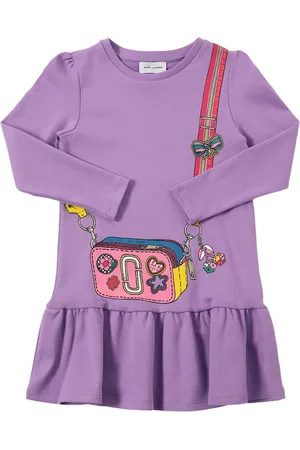 Marc Jacobs Vestido De Jersey De Algodón Estampado