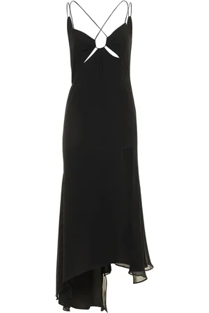 The Andamane Vestido Midi De Seda Georgette