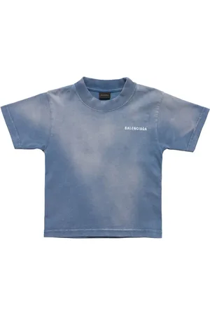 Balenciaga Camiseta De Algodón Jersey