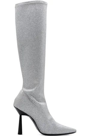 Gia Borghini Botas Con Glitter 100mm